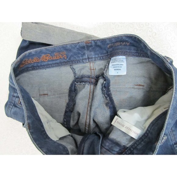 Ladies Eddie Bauer Curvy Shorts Size 6 New - Picture 3 of 3